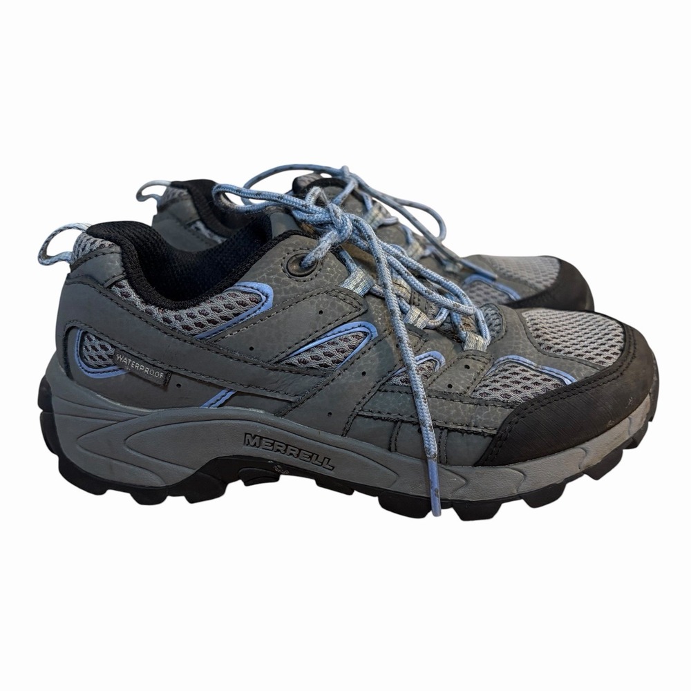 Merrell Moab 2 Low Kids US 2 M Hiking Trail Shoes Sneakers M Lace Up Boys Girls